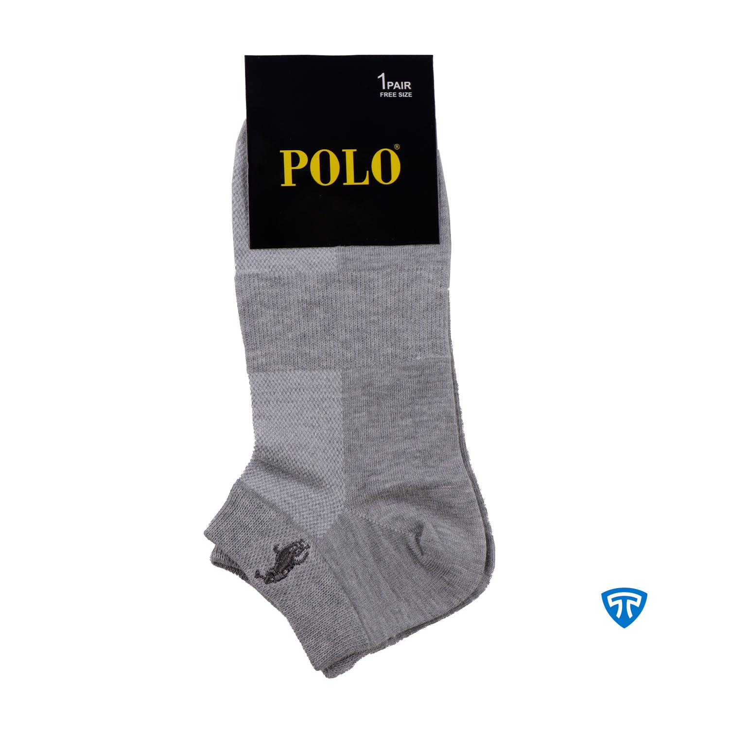 جوراب مچی اسپرت مردانه ملانژ تاپیک برند polo