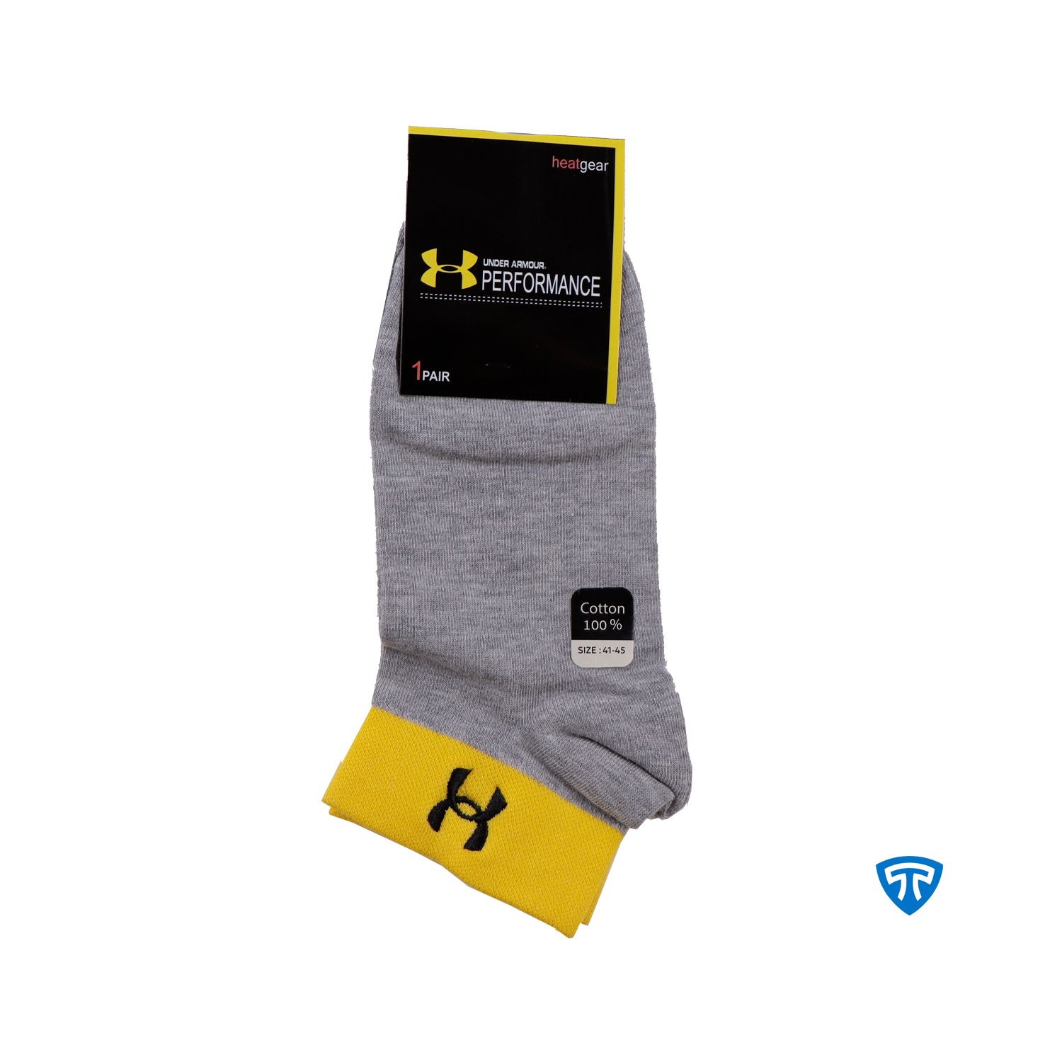 جوراب مچی اسپرت مردانه ملانژ تاپیک برند under armour