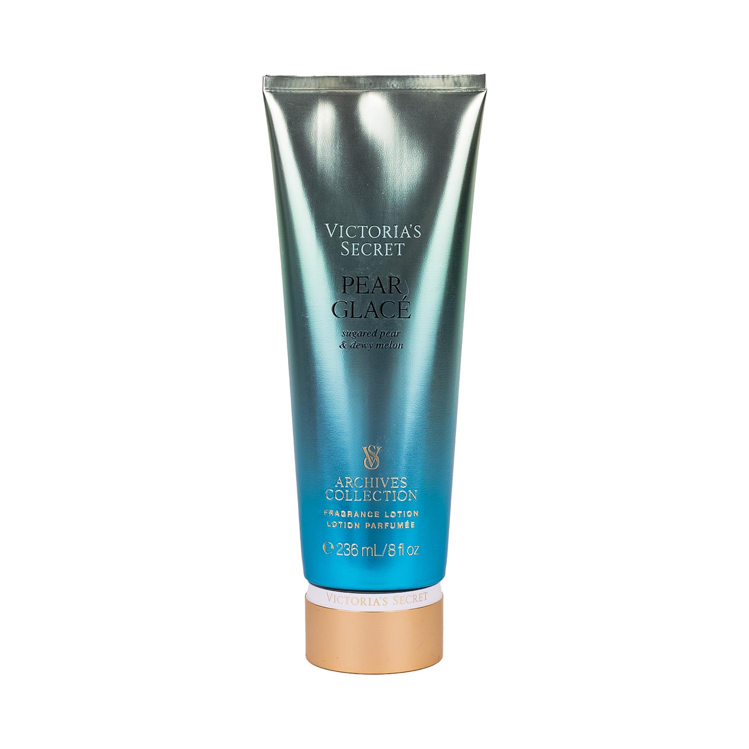 خرید لوسیون بدن Victoria’s Secret Pear Glacé با رایحه گلابی و ملون، آبرسان و خوشبوکننده پوست، جذب سریع و مناسب استفاده روزانه
