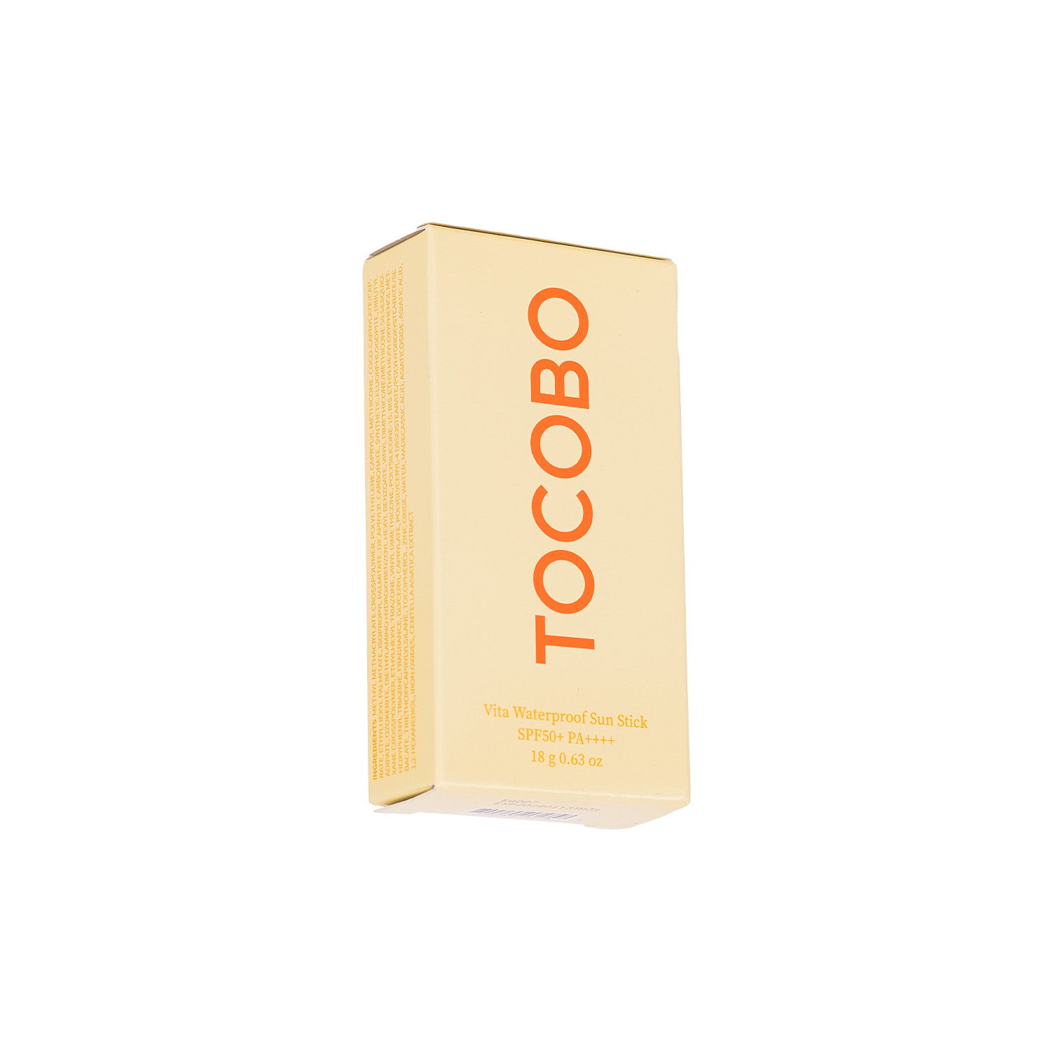 ضدآفتاب استیکی ضدآب TOCOBO Vita با SPF50+ PA++++، مقاوم در برابر تعریق، سبک، بدون رد سفید و مناسب فعالیتهای روزانه و ورزشی. Tocobo Waterproof Sun Stick