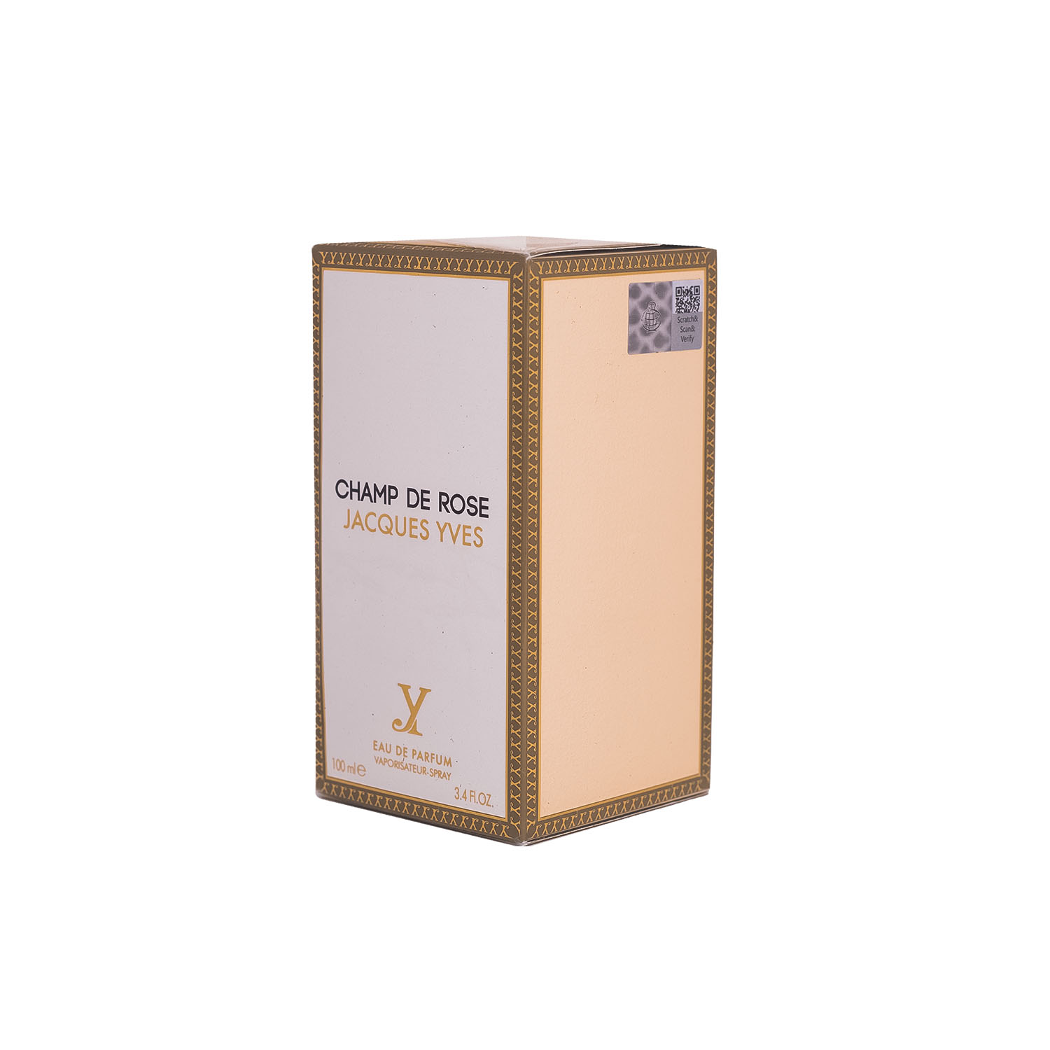 عطر زنانه Jacques Yves Champ De Rose ادو پرفیوم ۱۰۰ میل با رایحهای گلی، رز محور و ملایم. انتخابی ایدهآل برای استفاده روزانه، محل کار و استایل شیک زنانه. عطر Jacques Yves Champ De Rose عطر زنانه ژاک ایوز