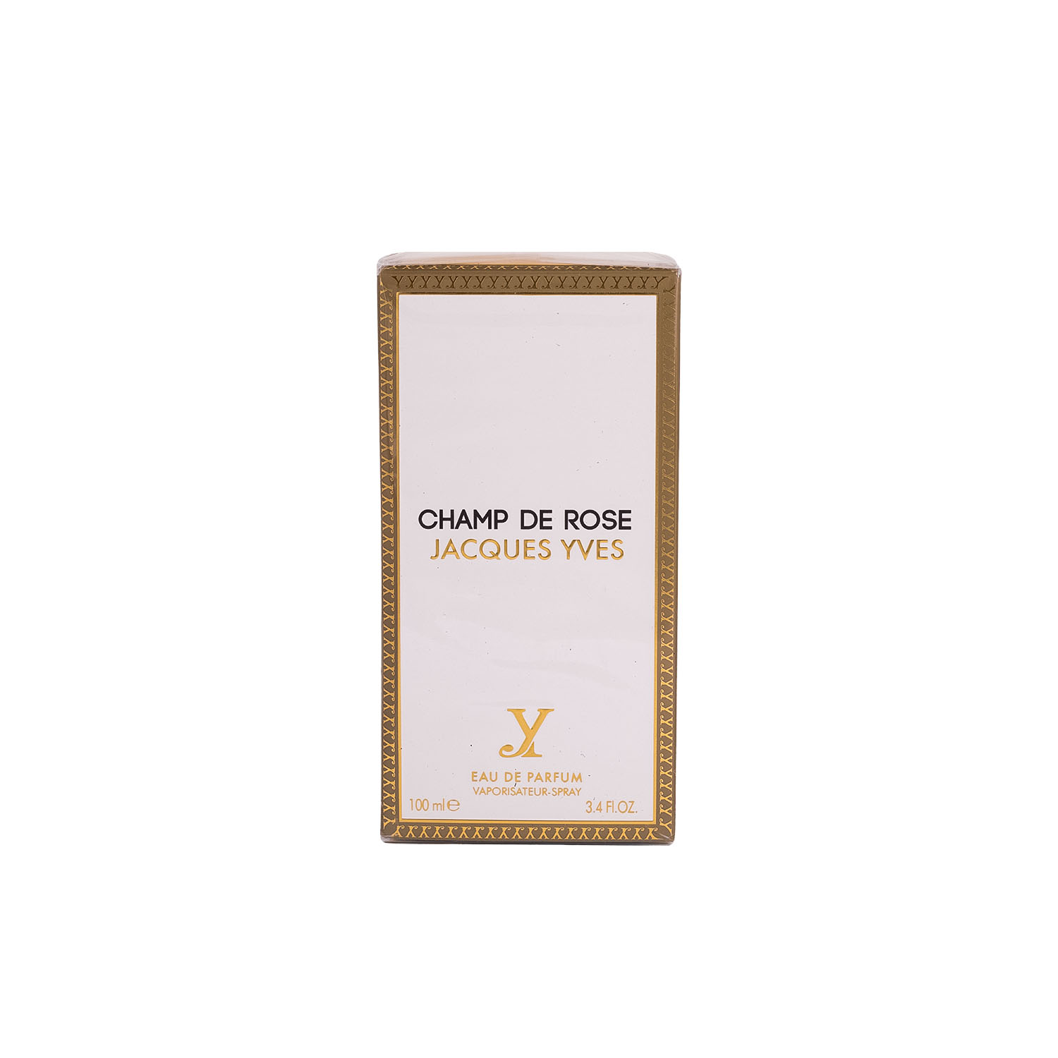 عطر زنانه Jacques Yves Champ De Rose ادو پرفیوم ۱۰۰ میل با رایحهای گلی، رز محور و ملایم. انتخابی ایدهآل برای استفاده روزانه، محل کار و استایل شیک زنانه.