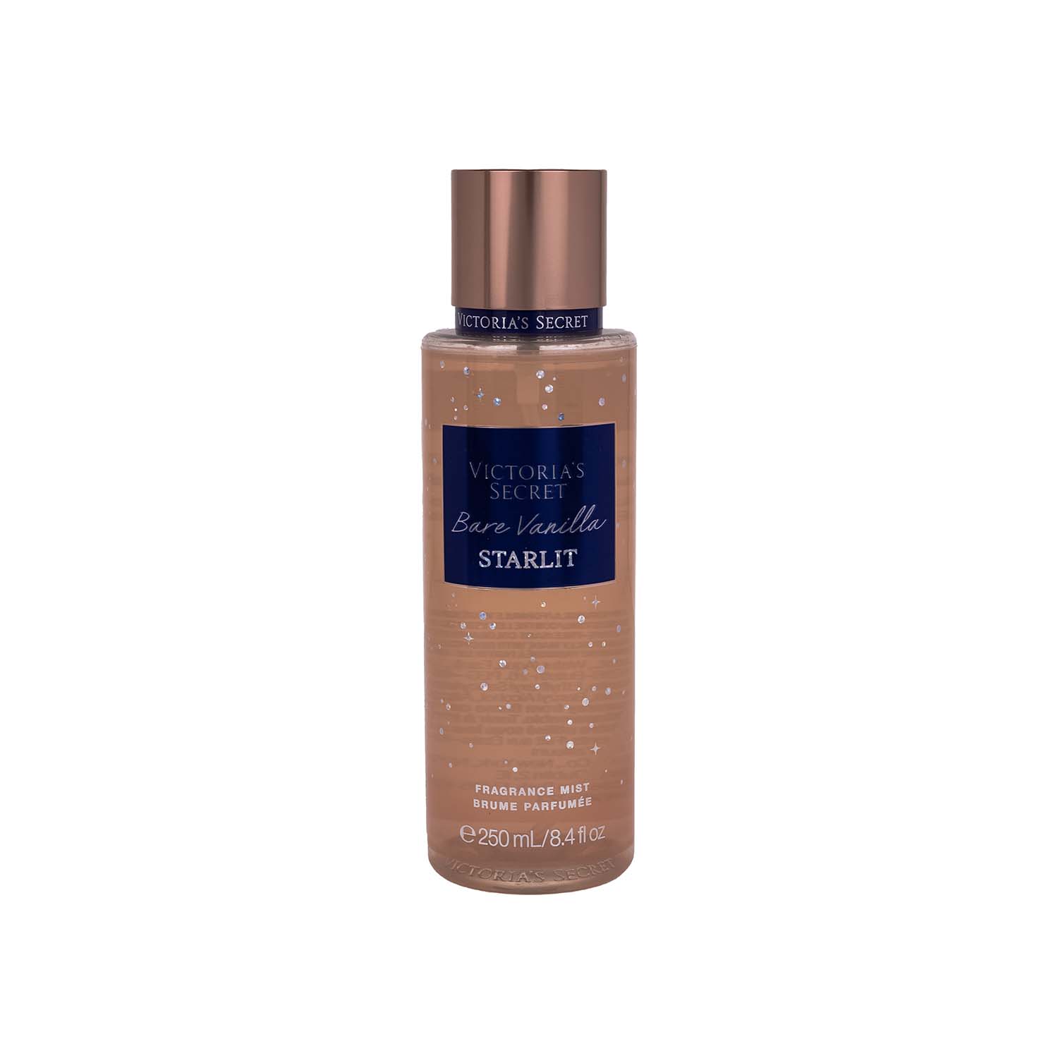 بادی میست ویکتوریا سکرت Bare Vanilla Starlit با رایحه وانیلی روشن، اندکی میوهای و با جلوه درخشان اکلیلی