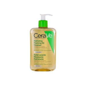 شوینده روغنی فومی CeraVe Hydrating Foaming Oil Cleanser حجم 473 میل