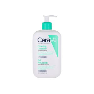 ژل شوینده فومینگ سراوی پوست چرب ۴۷۳ میل (اصل فرانسه) شوینده سراوی پوست چرب، قیمت فوم سراوی ۴۷۳ میل، شوینده سرامید سراوی، خرید CeraVe Foaming Cleanser، بهترین شوینده برای پوست مختلط.