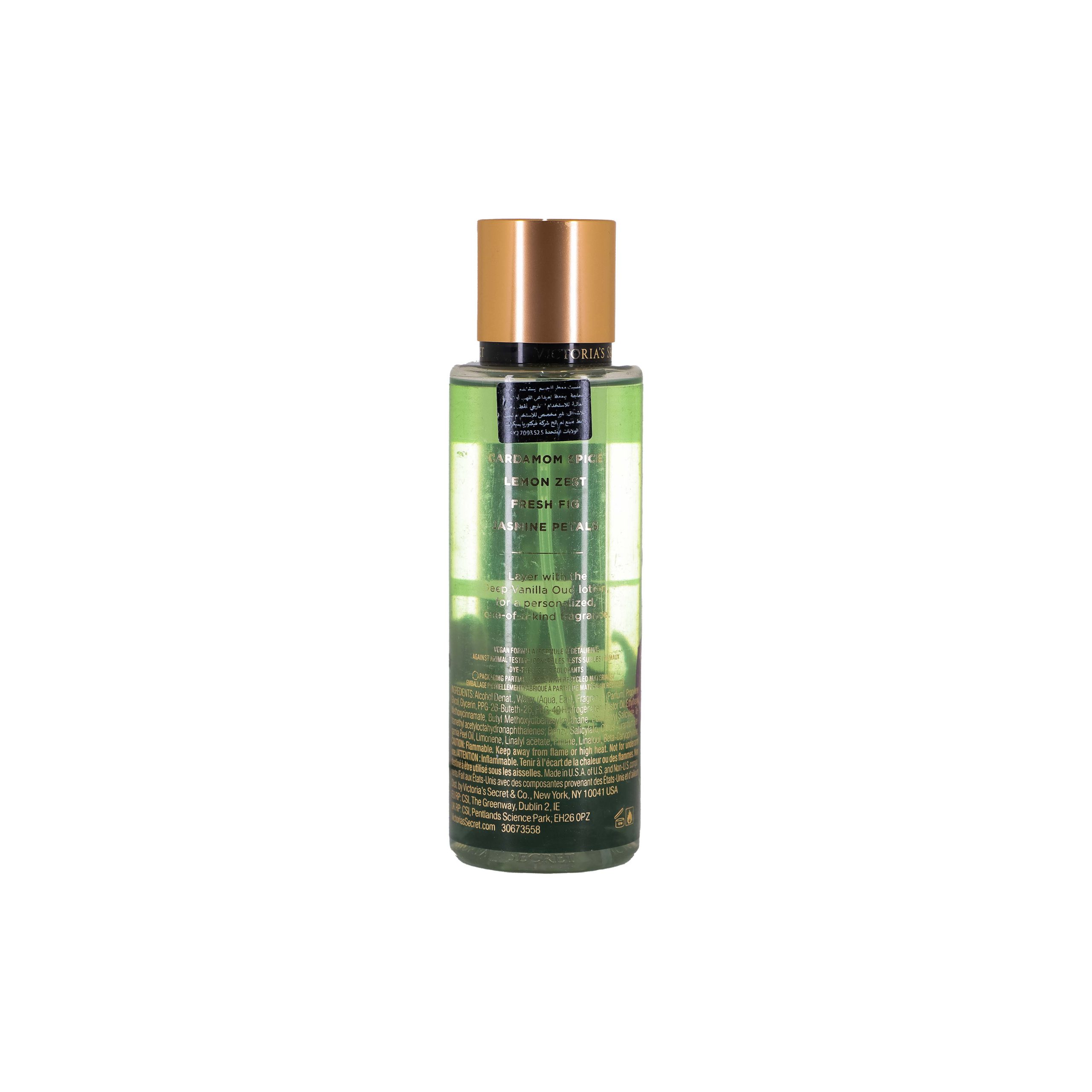 بادی میست ویکتوریا سکرت Victoria’s Secret Fig Cardamom Oud اسپری خوشبوکننده بدن زنانه بادی میست عود ویکتوریا سکرت بادی میست انجیر هل عود