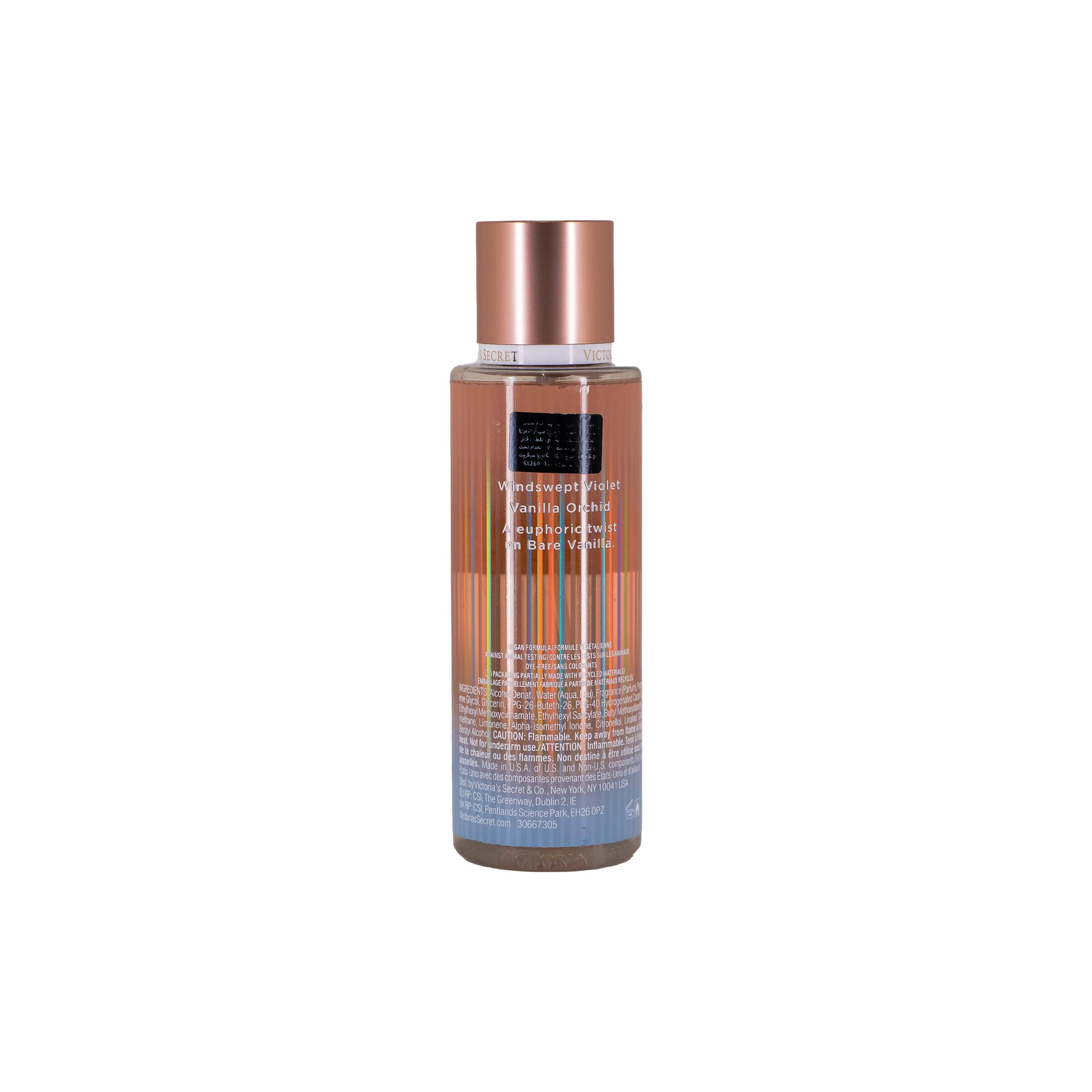بادی میست Victoria's Secret Bare Vanilla Bliss با رایحه وانیلی گرم و شیرین، حجم 250 میلیلیتر، مناسب استفاده روزانه با پخش بوی ملایم و حس طراوت و شادابی.