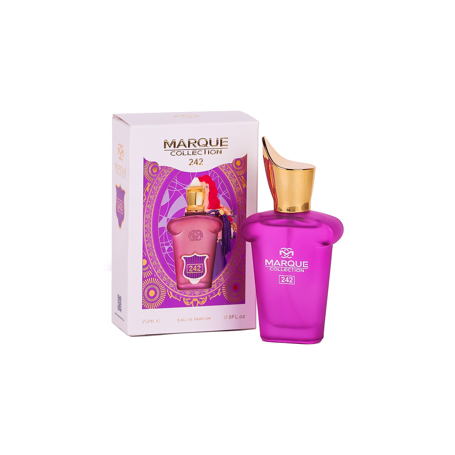 عطر جیبی زنانه مارکویی کالکشن مدل کازاموراتی لا توسکا کد 242 Casamorati La Tosca