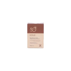 کرم ضد آفتاب رنگی استلین مدل Pore Barrier Tinted Collagen & Peptide SPF 50 PA++
