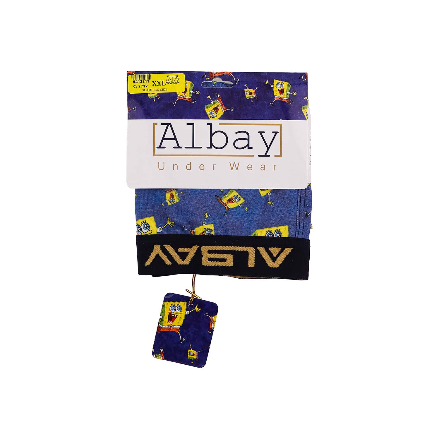 شورت نیم پا مردانه طرحدار Albay 100% فول پنبه لاکرا 1/40 نرم و لطیف، تنفسپذیر، راحت و مناسب استفاده روزمره
