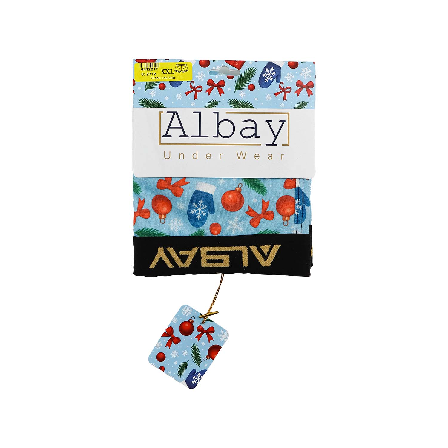 شورت نیم پا مردانه طرحدار Albay 100% فول پنبه لاکرا 1/40 نرم و لطیف، تنفسپذیر، راحت و مناسب استفاده روزمره