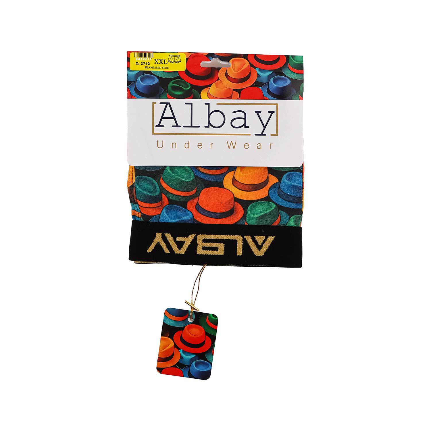 شورت نیم پا مردانه طرحدار Albay 100% فول پنبه لاکرا 1/40 نرم و لطیف، تنفسپذیر، راحت و مناسب استفاده روزمره