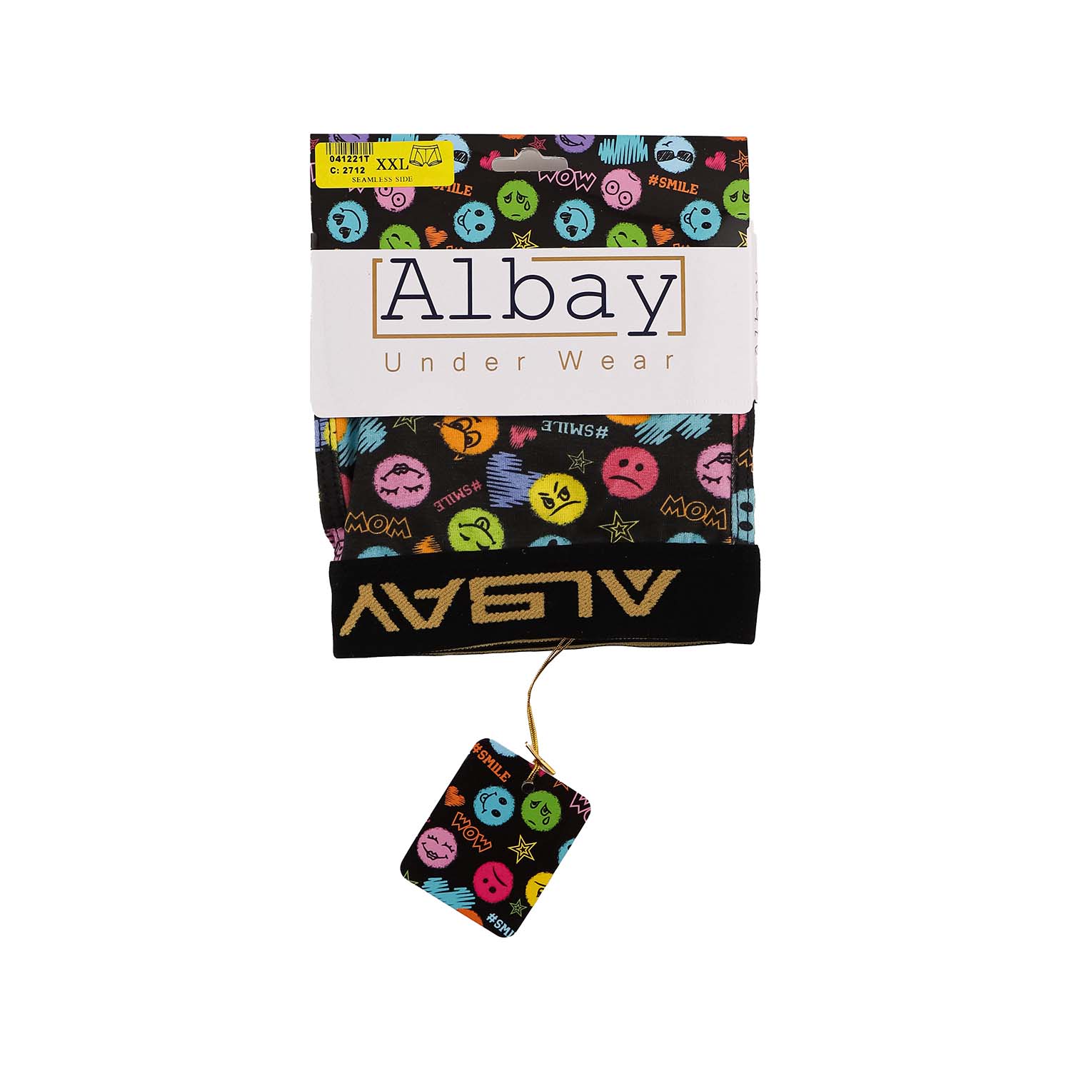 شورت نیم پا مردانه طرحدار Albay 100% فول پنبه لاکرا 1/40 نرم و لطیف، تنفسپذیر، راحت و مناسب استفاده روزمره