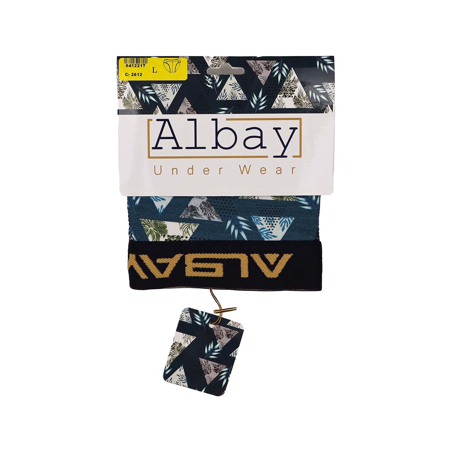 شورت اسلیپ مردانه طرحدار Albay 100% فول پنبه لاکرا 1/40 نرم و لطیف، تنفسپذیر، راحت و مناسب استفاده روزمره