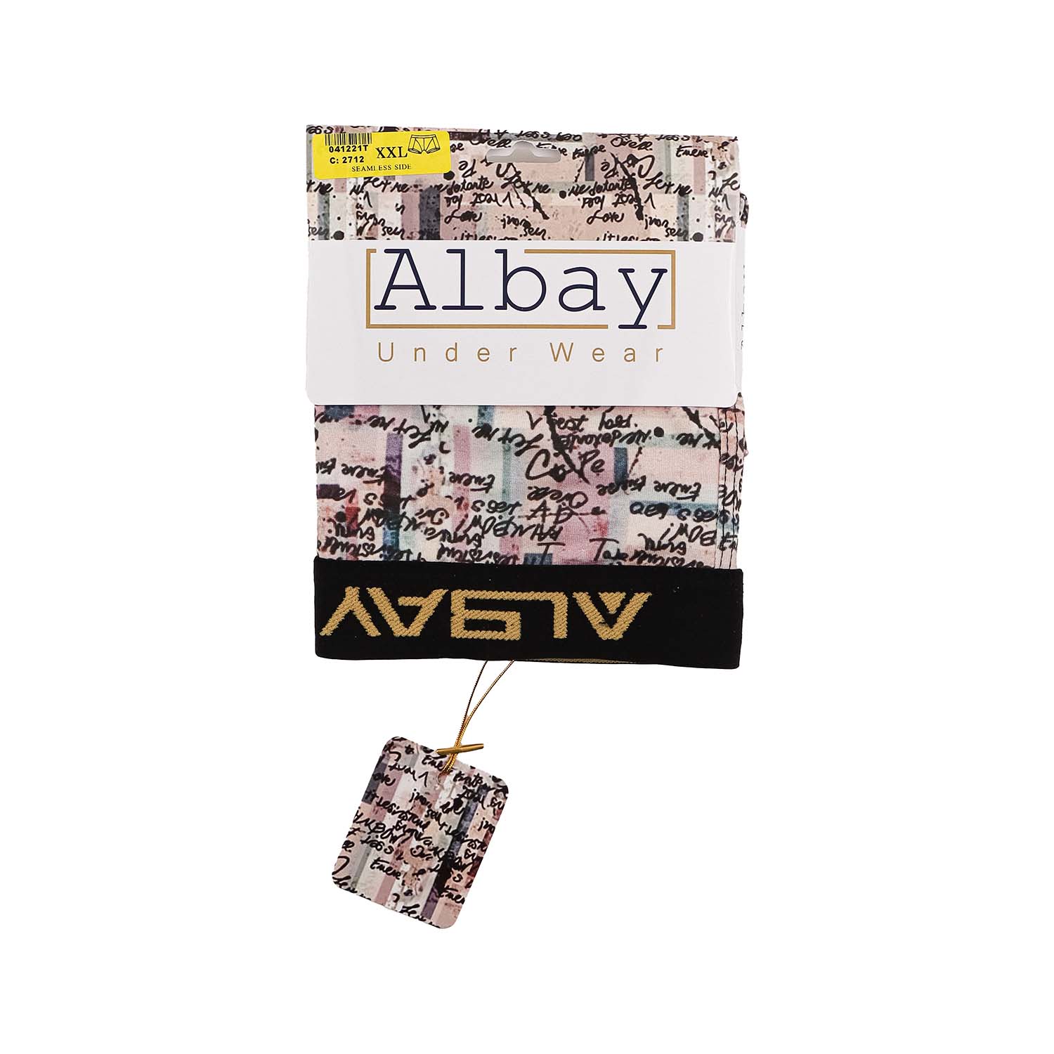 شورت نیم پا مردانه طرحدار Albay 100% فول پنبه لاکرا 1/40 نرم و لطیف، تنفسپذیر، راحت و مناسب استفاده روزمره