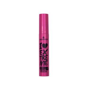 ریمل حجمدهنده اسنس مدل I Love Extreme Crazy Volume با برس الاستومری بزرگ، رنگ مشکی عمیق و فرمول وگان، مژهها را پرتر و چشمگیرتر نشان میدهد. این مدل ۱۲ میلیلیتری، فاقد پارابن، الکل و عطر است.
