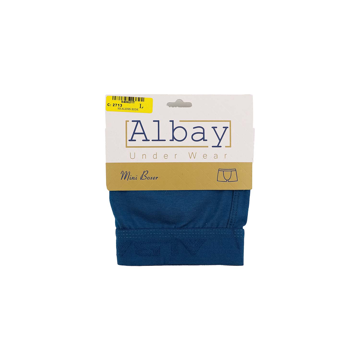 شورت نیم پا مردانه Albay 100% فول پنبه لاکرا 1/40 نرم و لطیف، تنفسپذیر، راحت و مناسب استفاده روزمره