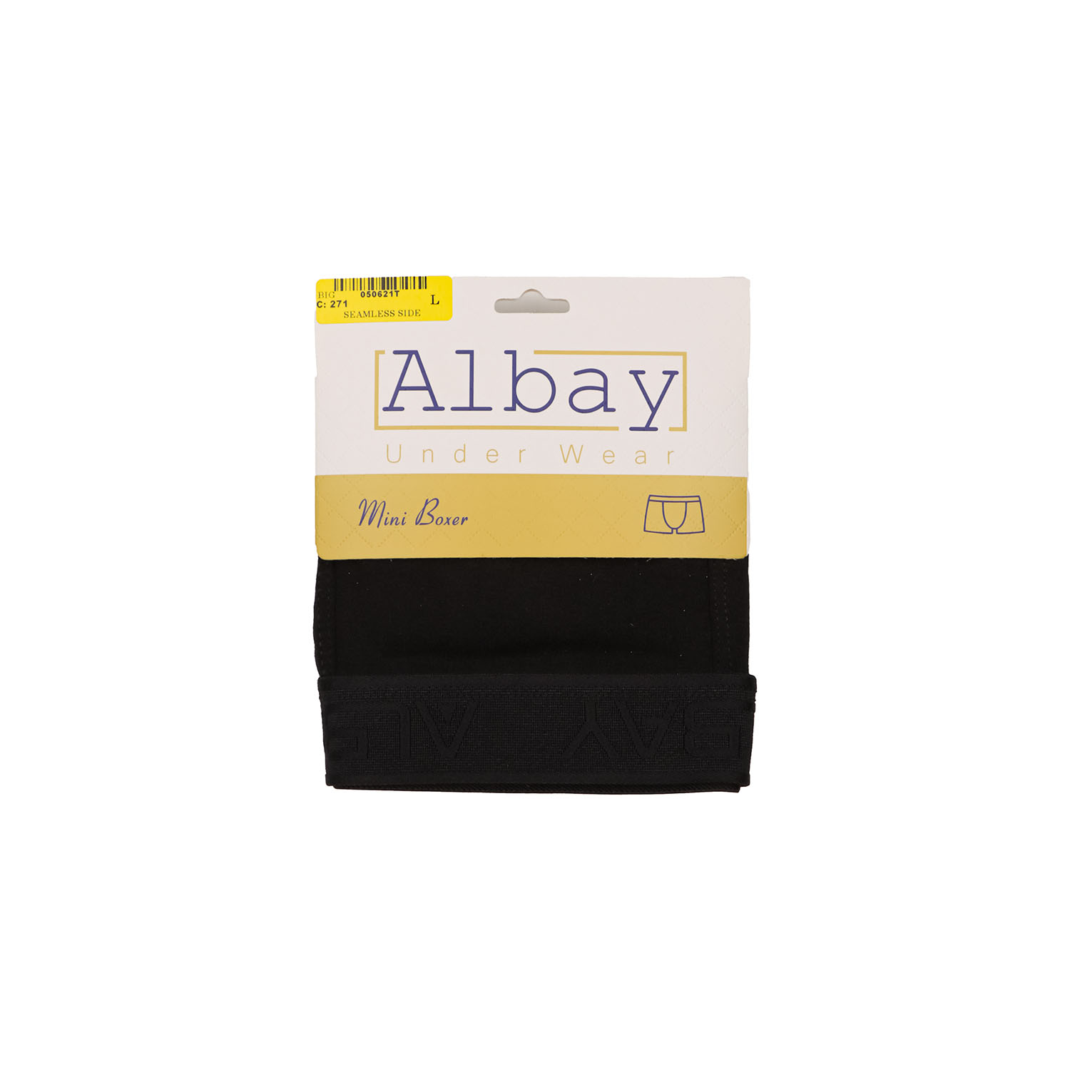 شورت نیم پا مردانه albay 100% فول پنبه لاکرا 1/40