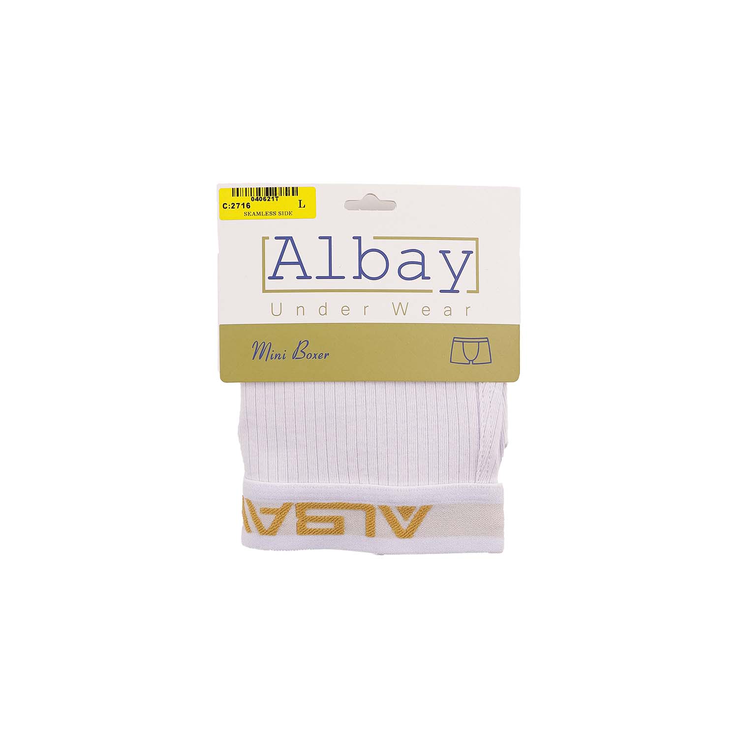 شورت نیم پا مردانه Albay کبریتی نرم و لطیف، تنفسپذیر، راحت و مناسب استفاده روزمره