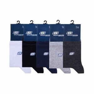 جوراب نیم ساق اسپرت مردانه 5 عددی تاپیک برند SKECHERS
